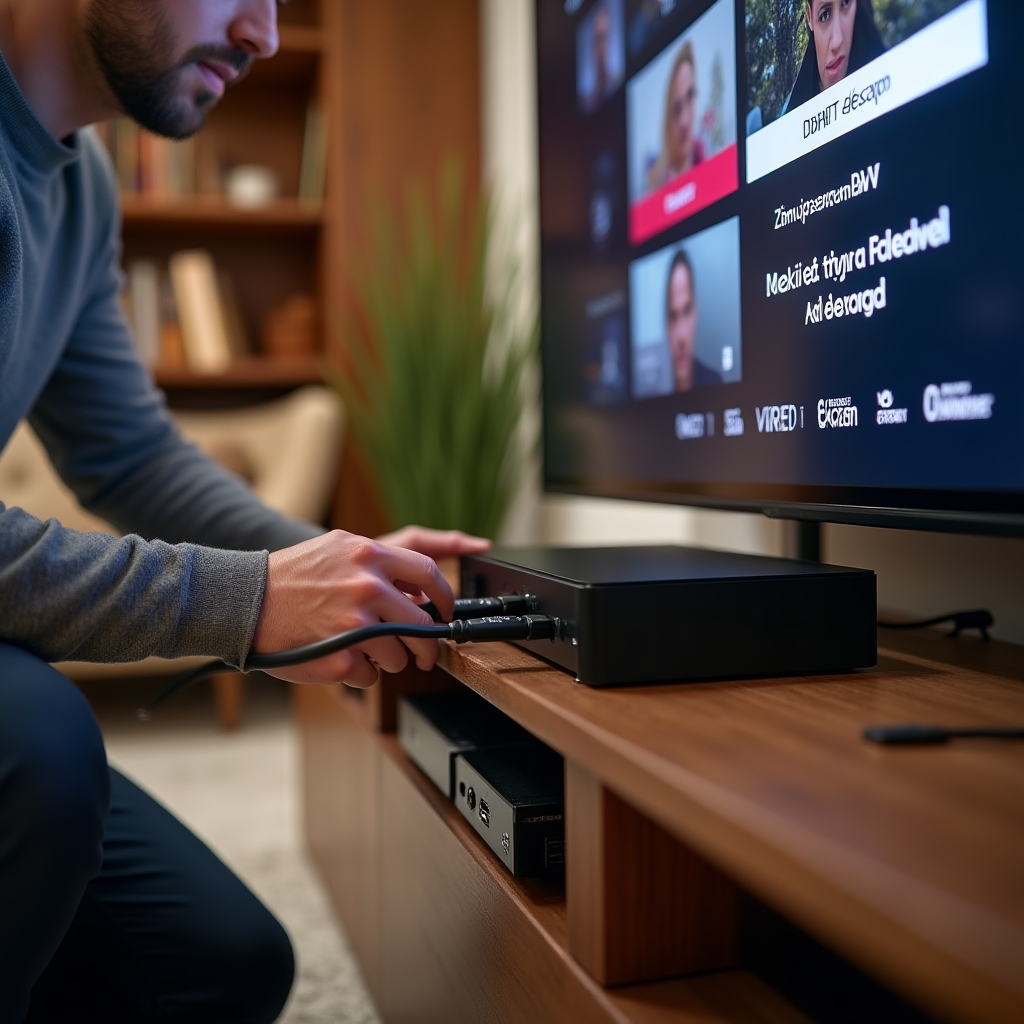 Podłączenie i konfiguracja dekodera DVB-T2